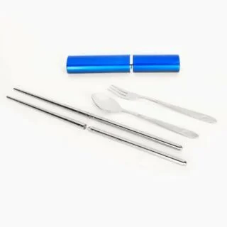 Blue Cutlery Set